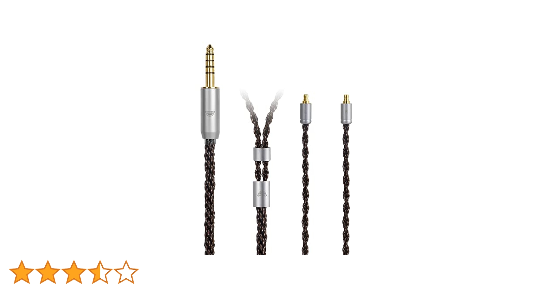 お得意 16コア IE100 400 500リケーブル/4.4mm 1点限定】16コア リケーブル ゼンハイザー IE100 400 500 pro/4